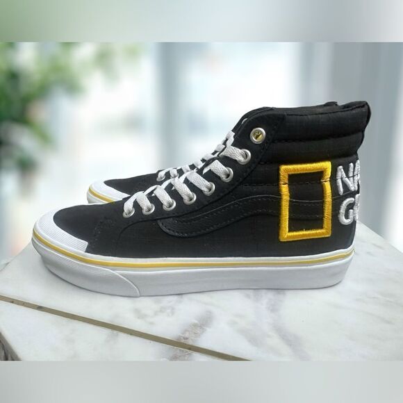 VANS Sk8-Hi REISSUE 138 NATIONAL GEOGRAPHIC Size 6.5 Men 8 Womens - Picture 5 of 14